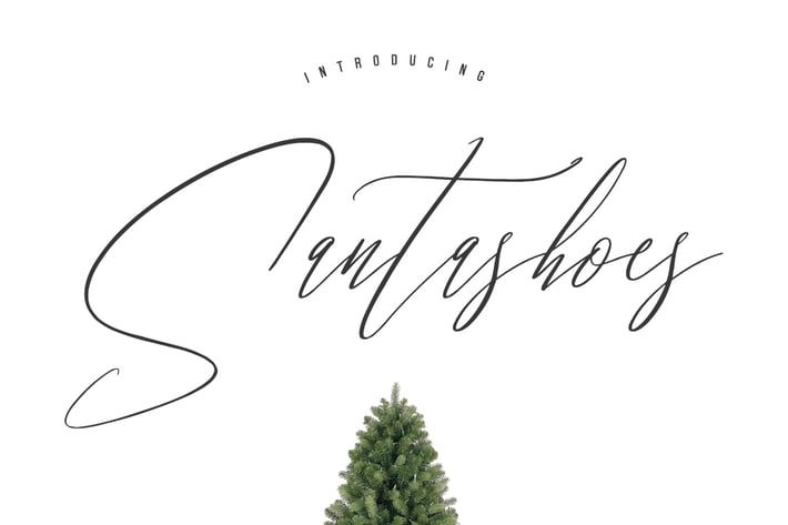 Santashoes Typeface