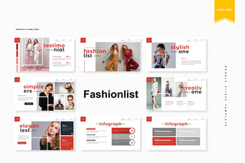 Fashionlist | Google Slides Template