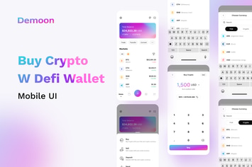 Demoon Crypto App Ui - Buy Crypto