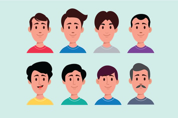Male Editable Avatar