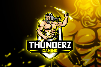 Thuderz Gaming - Mascot & Esport Logo