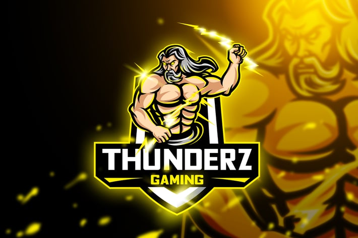 Thuderz Gaming - Mascot & Esport Logo