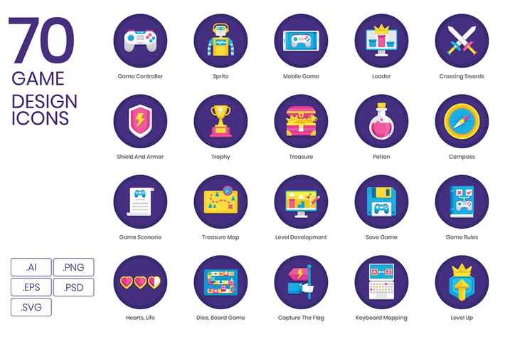 Game Design Icons