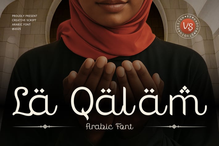La Qalam Creative Script Font