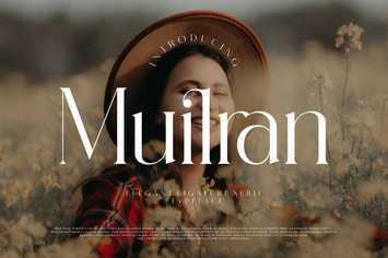 Muilran Elegant Ligature Serif
