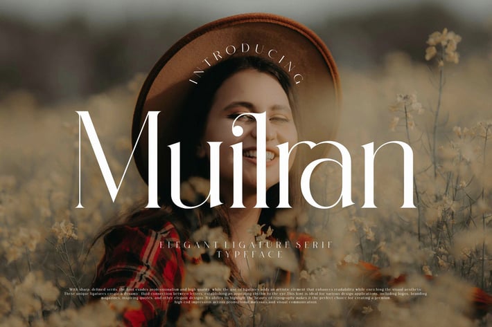 Muilran Elegant Ligature Serif