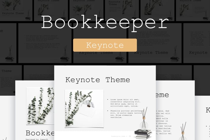 Bookkeeper Keynote Template
