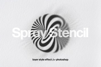 Spray Stencil Layer Style