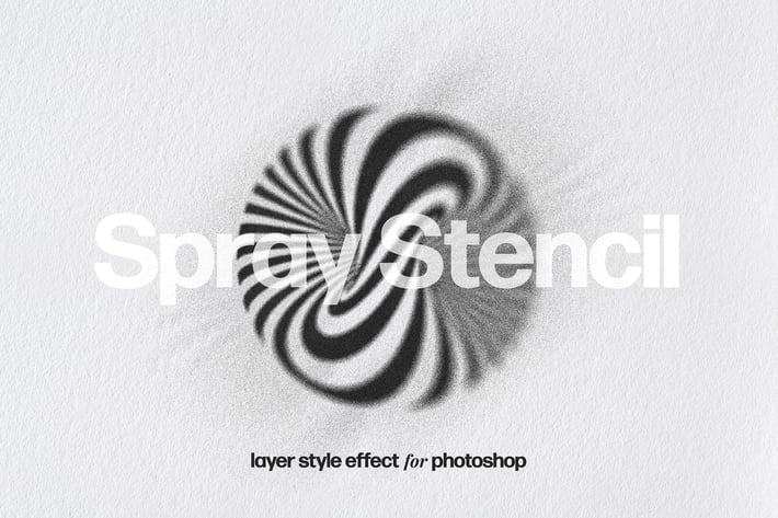 Spray Stencil Layer Style