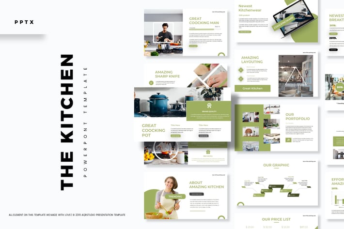 The Kitchen - Powerpoint Template