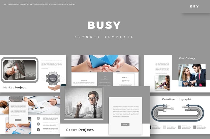 Busy - Keynote Template