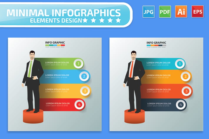 Businessman Infographic Design