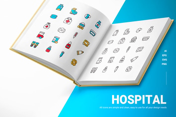 Hospital - Icons