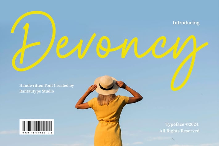 Devoncy Handwritten Font