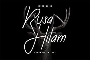 Rusa Hitam Font