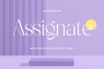 Assignate - Elegant Display Serif