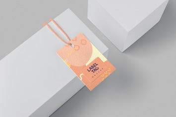 Clothing Label Tag Mockups