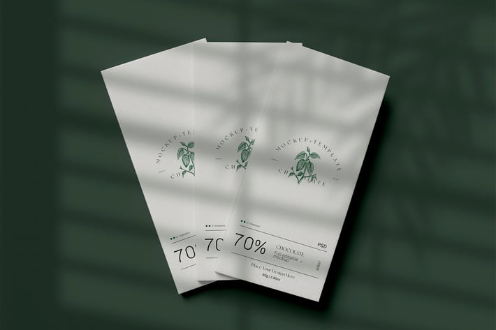 Chocolate Packaging Mockup