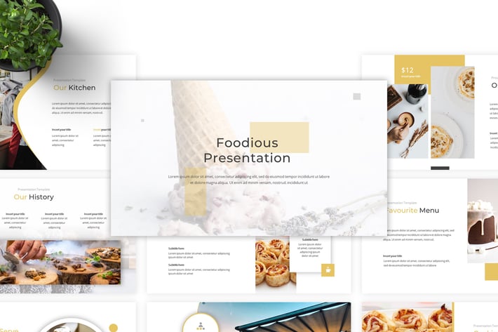 Foodious - Powerpoint Template