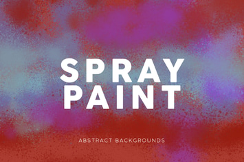 Spray Paint Colorful Backgrounds