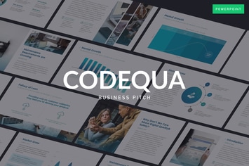 CODEQUA - Business Pitch Powerpoint Template