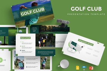 Golf Club - Presentation Template
