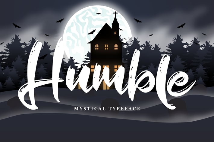 Humble | Mystical Typeface