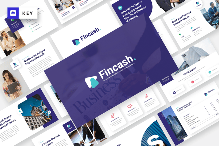 FINCASH - Finance & Consulting Keynote Template