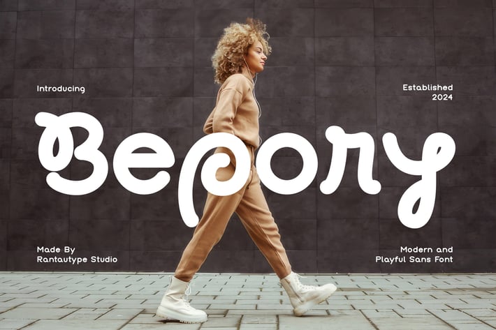 Bepory Unique Rounded Sans Font