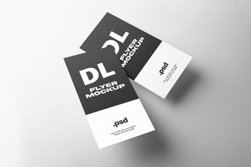 DL Flyer Mockup