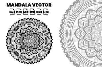 Mandala Vector Illustration