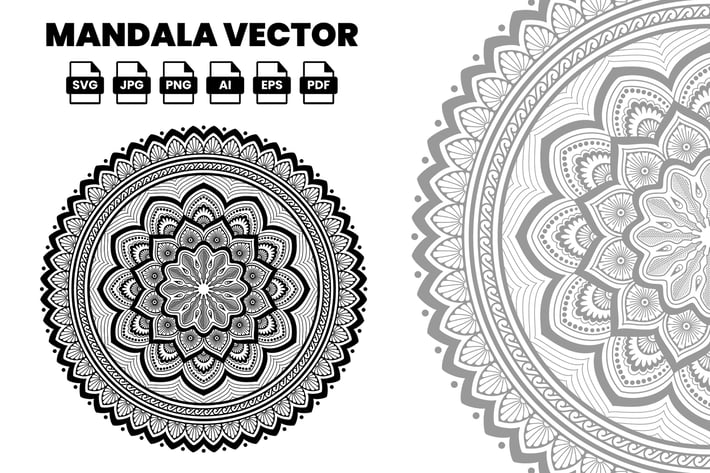 Mandala Vector Illustration