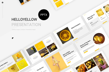Hello Yellow - Powerpoint Template