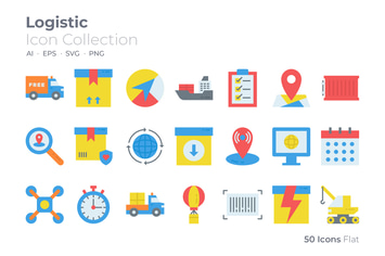 Logistic Color Icon