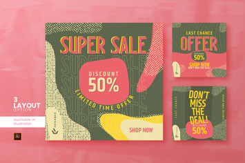Super Sale Social Media Post