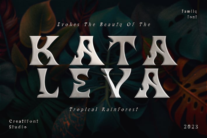 Kataleya - Display Font
