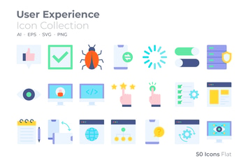 User Experience Color Icon