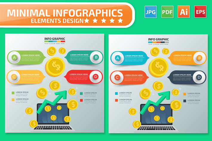 Profit Infographics design