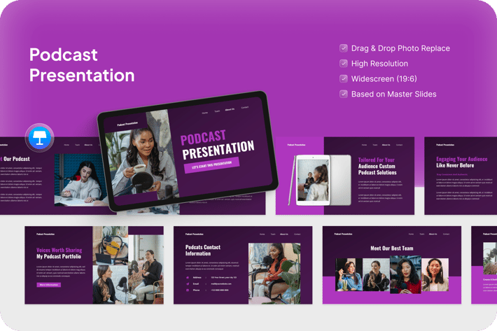 Podcast Presentation Keynote