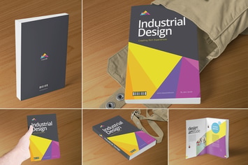 Professional Book Cover Mockups