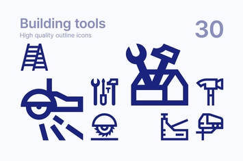 Building Tools Icons 