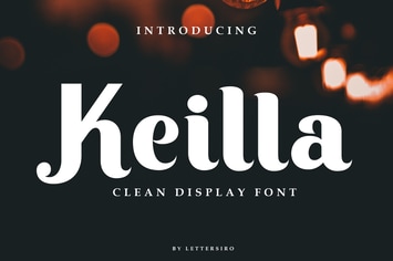 Keilla - Clean Display Font