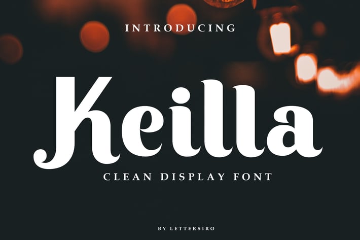 Keilla - Clean Display Font