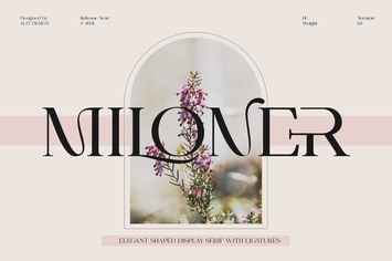 Miloner Typeface