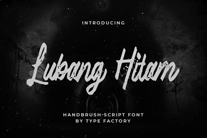 Lubang Hitam - Handbrush Script