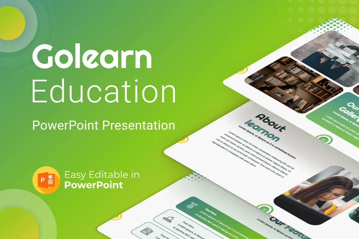 Golearn Education PPT Presentation Template