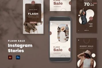 Fashion Flash Sale Instagram Stories