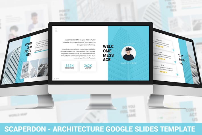 Scaperdon - Architecture Google Slides Template