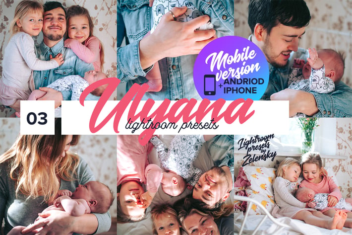 ULYANA  - Mobile Lightroom Presets