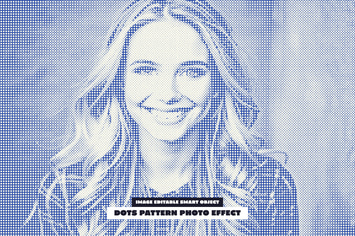 Dots Pattern Photo Effect